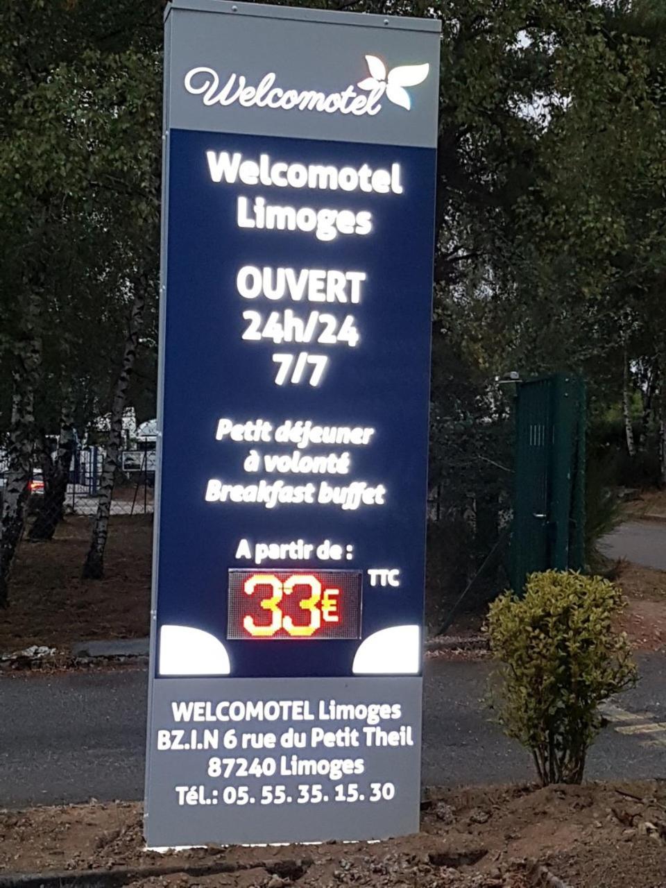 Welcomotel Limoges Exterior photo